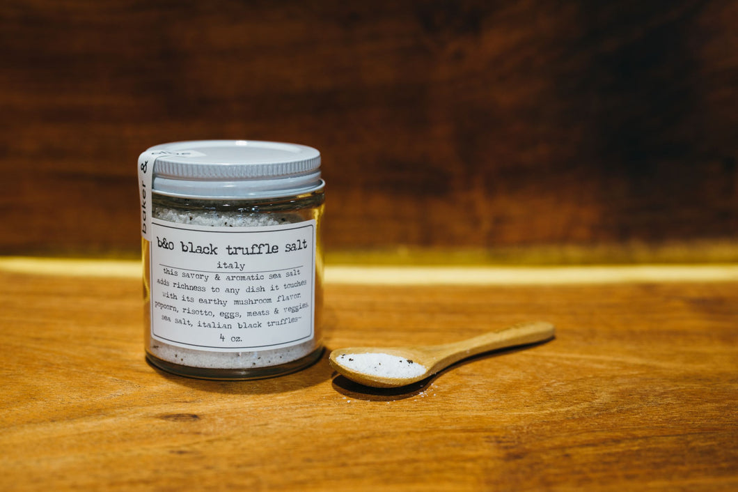 Black Truffle Sea Salt