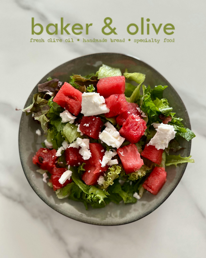 Watermelon Rosé Sunshine Salad