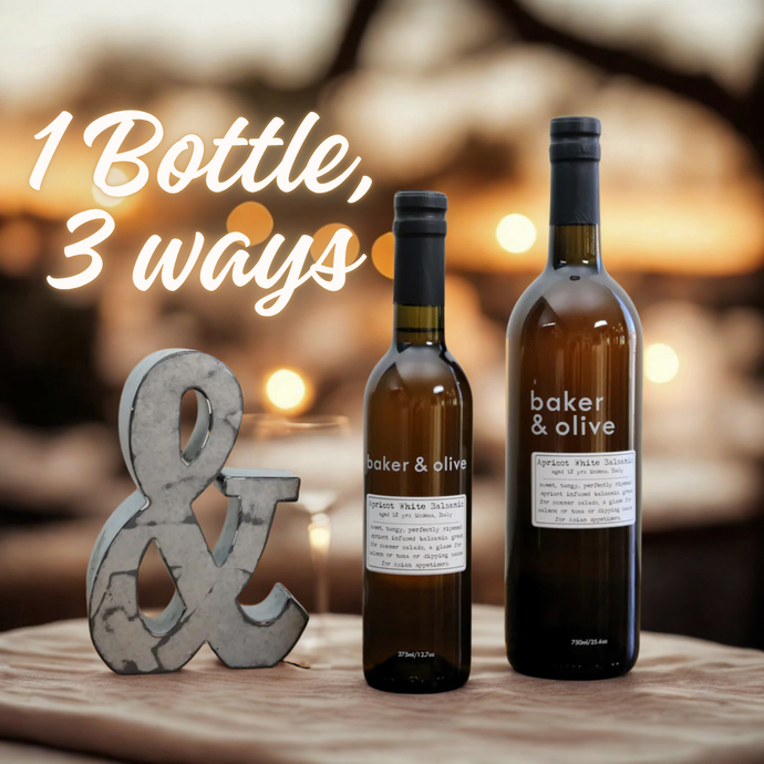 One Bottle. Three Delicious Ways to Use It.