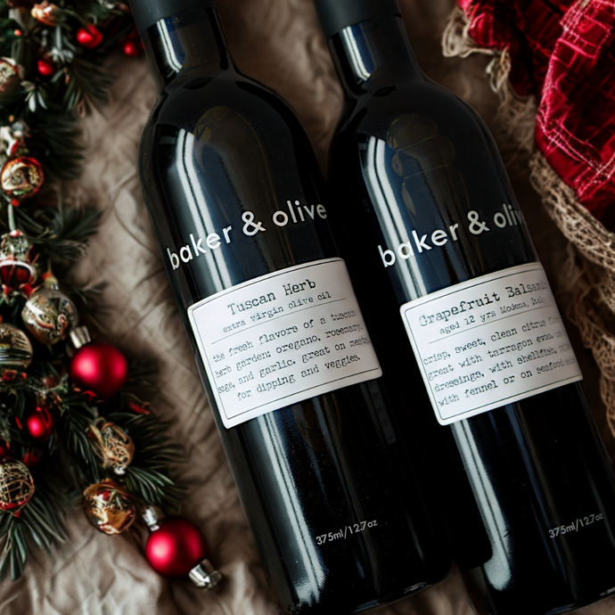 Holiday Menu Featuring Baker & Olive