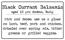 Black Currant Balsamic