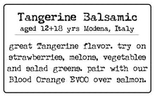 Tangerine Balsamic